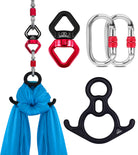 Classic aerial rigging  Includes balance 8 descender, carabiners, and infinity swivel