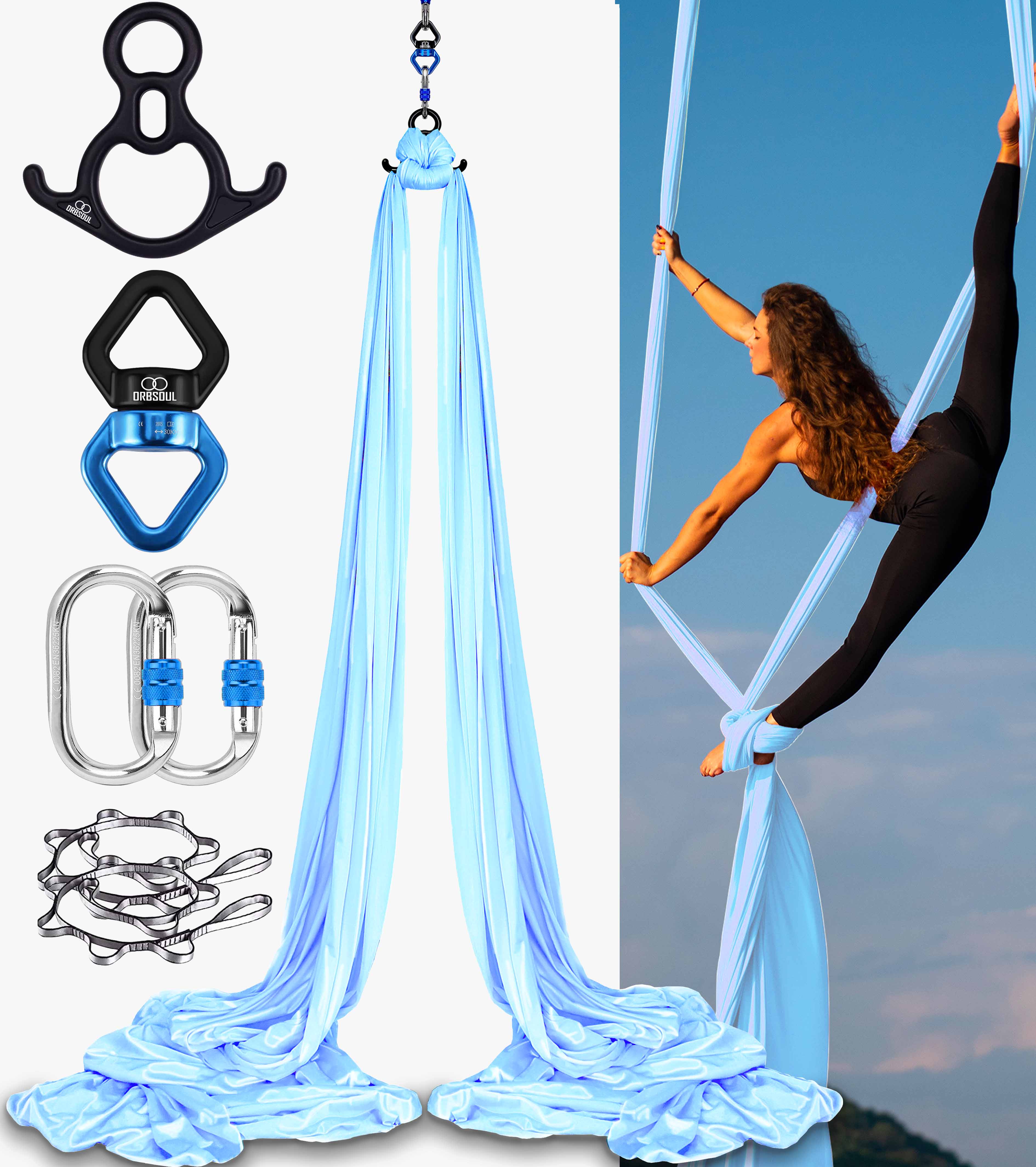 Aurora Pro™ Full Aerial Silks Set – Orbsoul